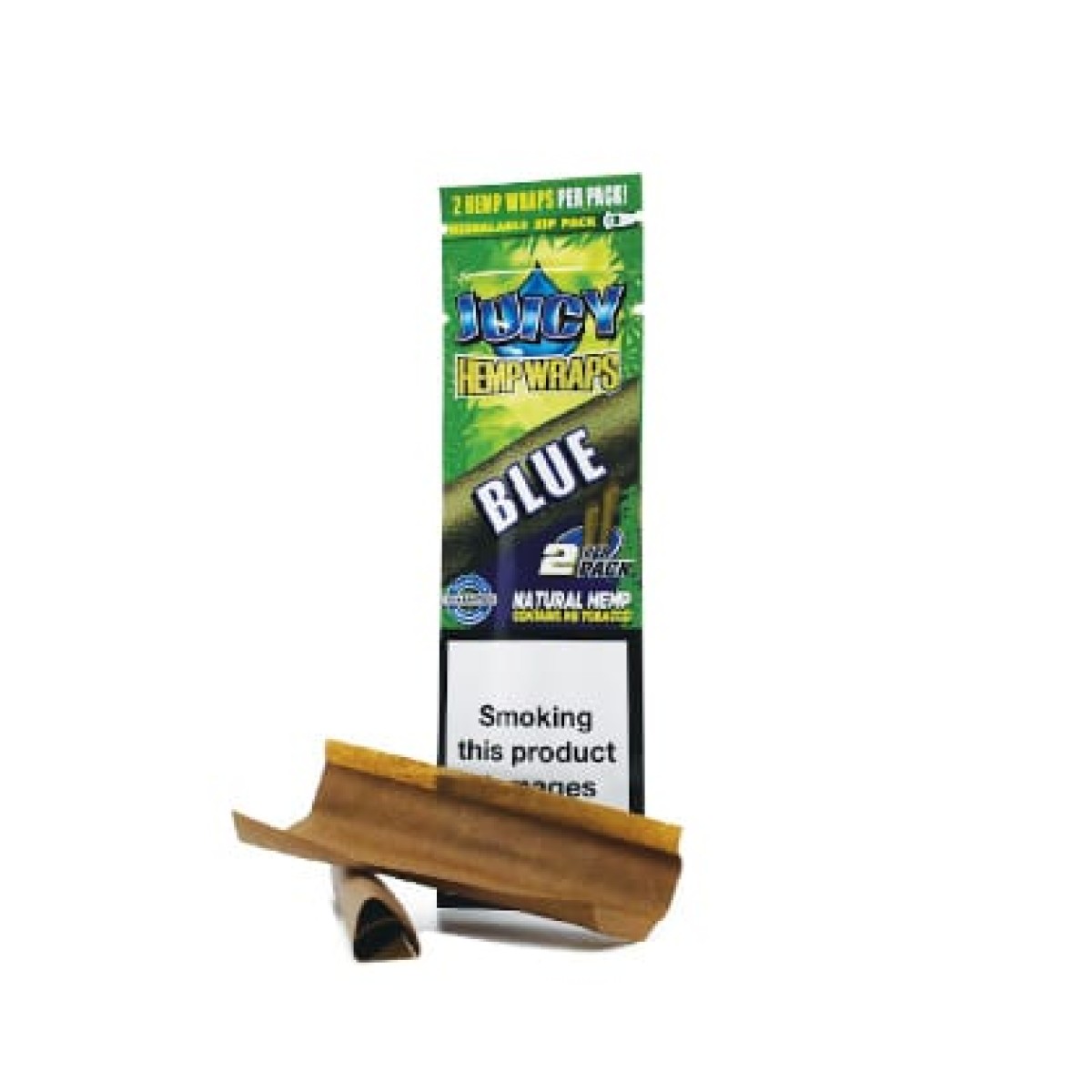 Juicy Hemp Wrap Blue - Image 1