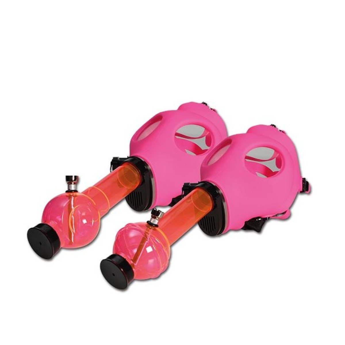 Gas Mask Bong Pink - Image 1