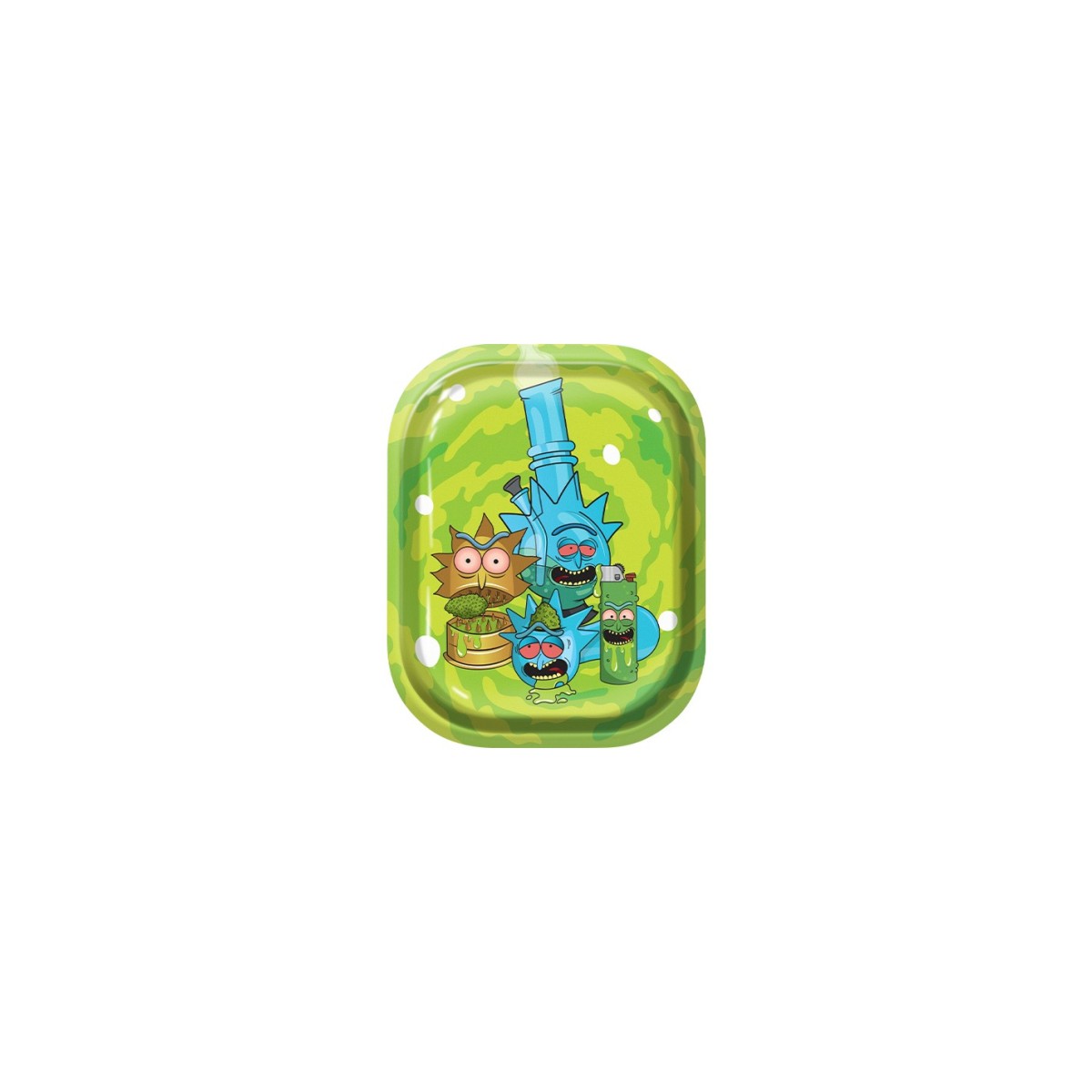 Caixa Bandeja Rick e Morty Verde - Image 1