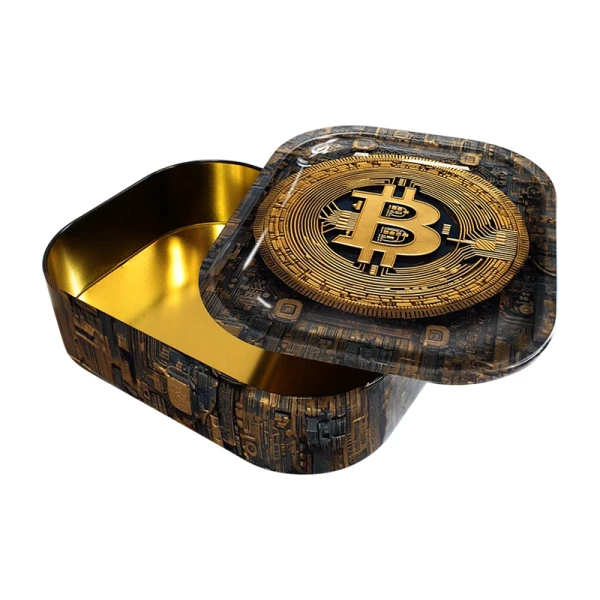 Caixa-bandeja Bitcoin