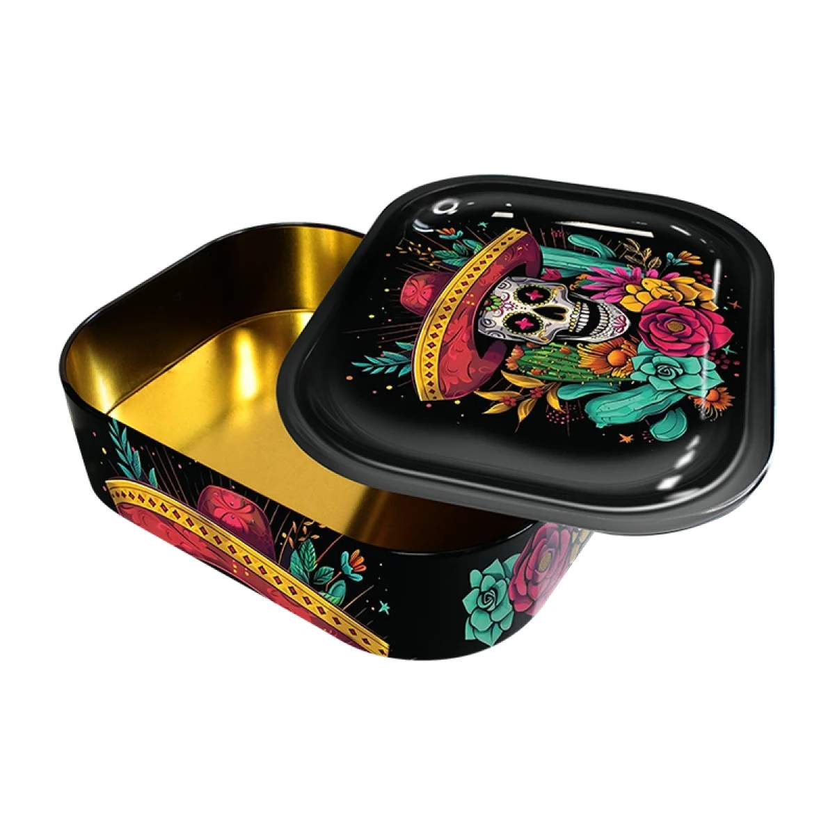 Caixa-bandeja Mexican Skull - Image 1